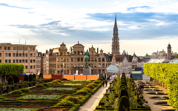 Brussels in summer, Belgium