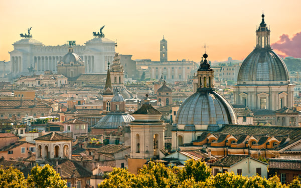 Rome skyline