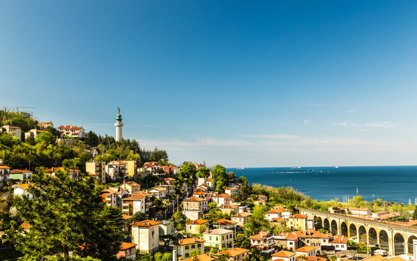 View of Trieste, Italy