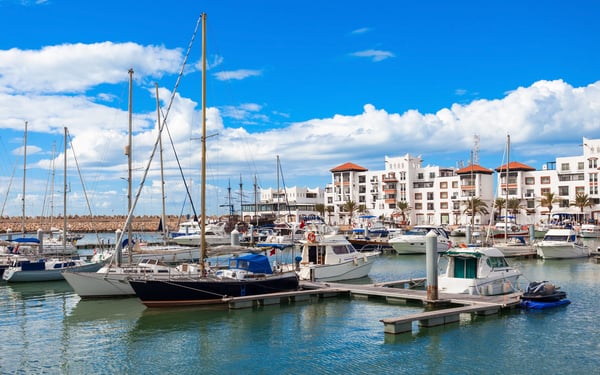 Agadir marina, Morocco