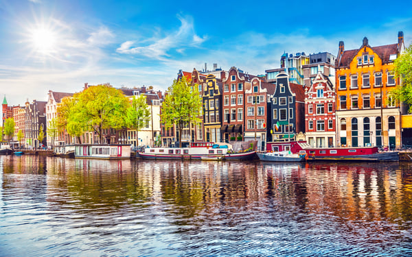 Canal in Amsterdam