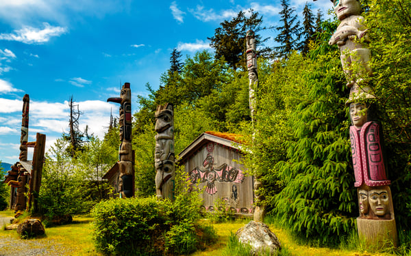 Totem Bight State Historic Site, Ketchikan, Alaska