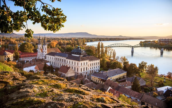 Esztergom old town, Hungary