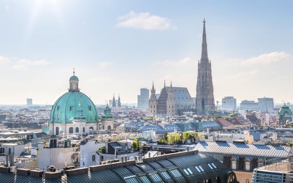 Vienna skyline, Austria