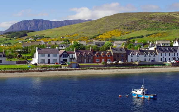 Ullapool harbour, Scotland
