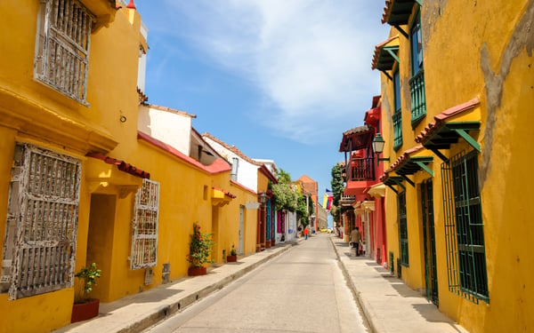 Street in Cartagena