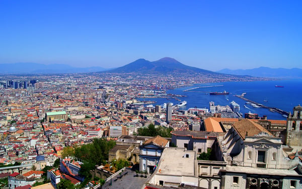 View over Naples