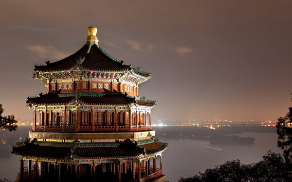 Summer Palace at night, Beijing