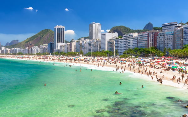 Copacabana beach, Rio de Janeiro