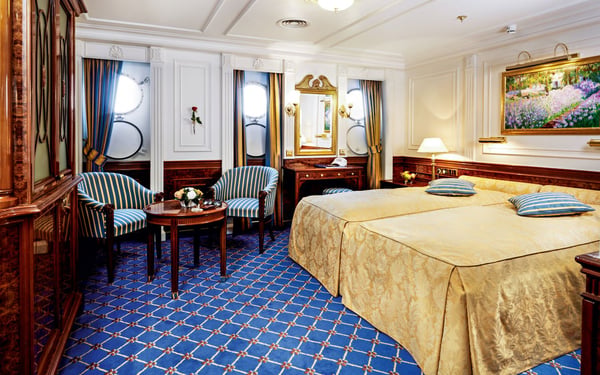 Sea Cloud II Category D Deluxe Stateroom