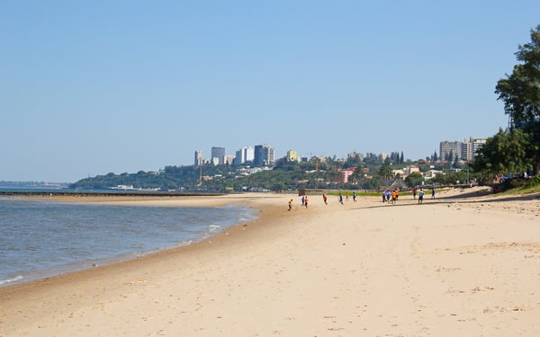 Maputo beach, Mozambique