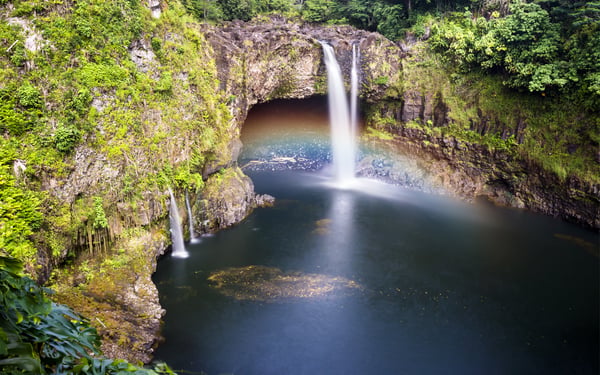Rainbow Falls, Hilo, Hawaii