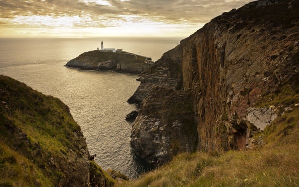 South Stack Lighthouse near Holyhead, Wales