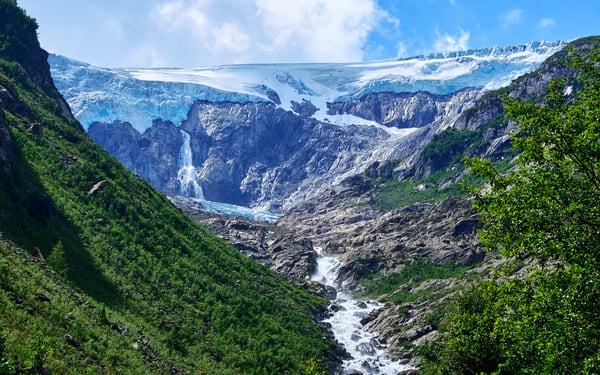 Folgefonna glacier, Hardanger, Norway