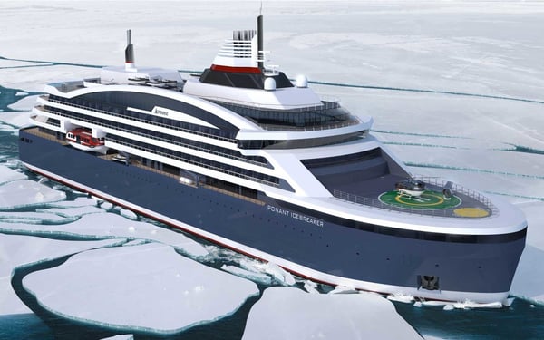 Ponant's Icebreaker, one of five new ships in the pipeline