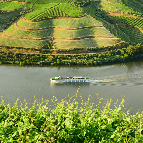 Scenic Azure cruising through the Douro River Valley