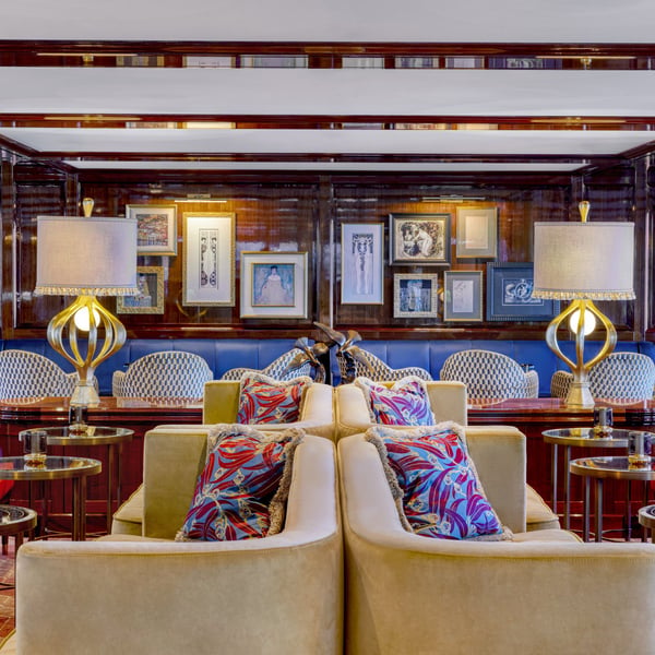 Lounge in the S.S.Emilie