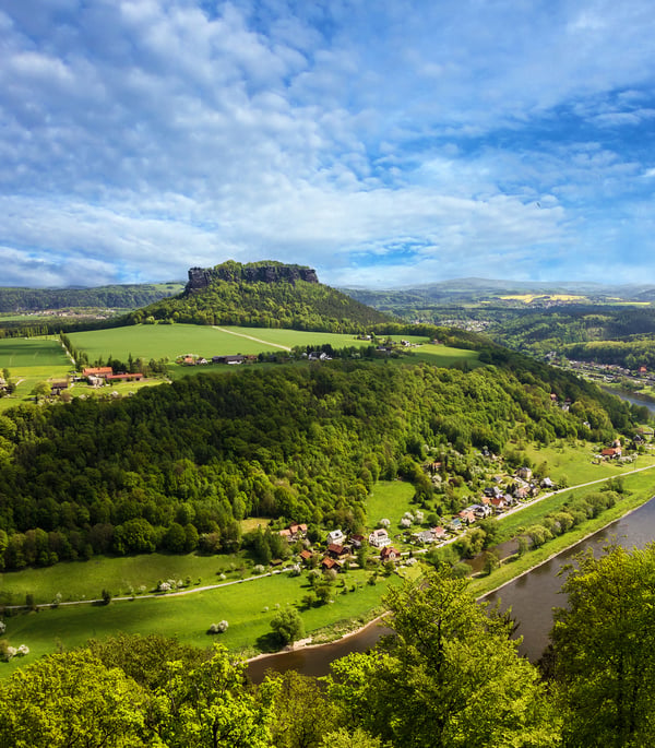 saxony on the elbe river
