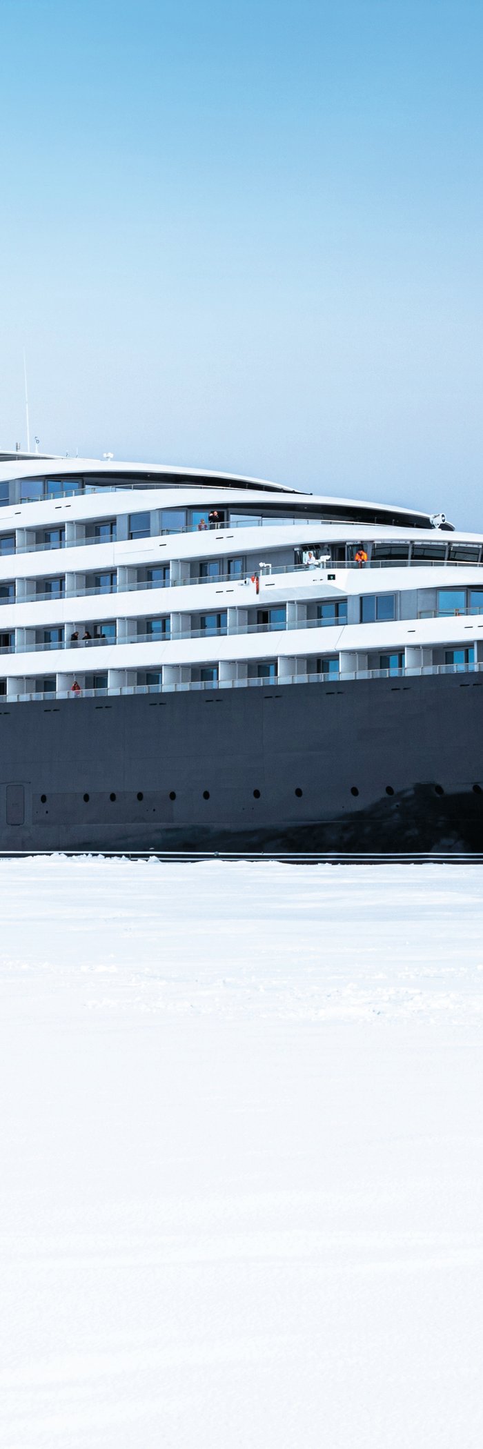 Scenic Eclipse in Antarctica in the Weddell Sea