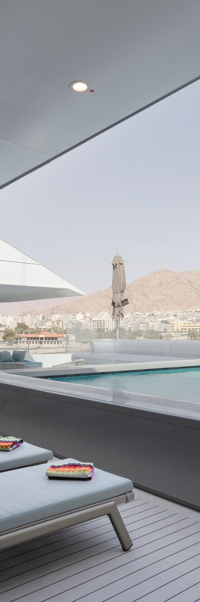 pool deck on emerald cruises' emerald azzurra