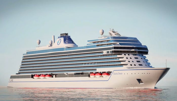 Rendering of Oceania Sonata, the new ship from Oceania Cruises