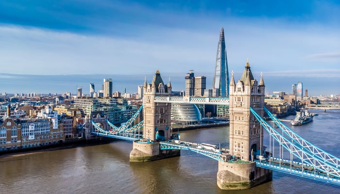 Tower Bridge and the Shard, London