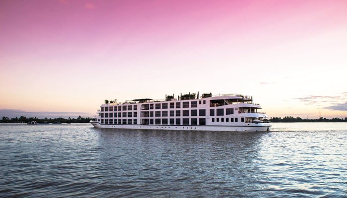 Scenic Spirit on the Mekong river