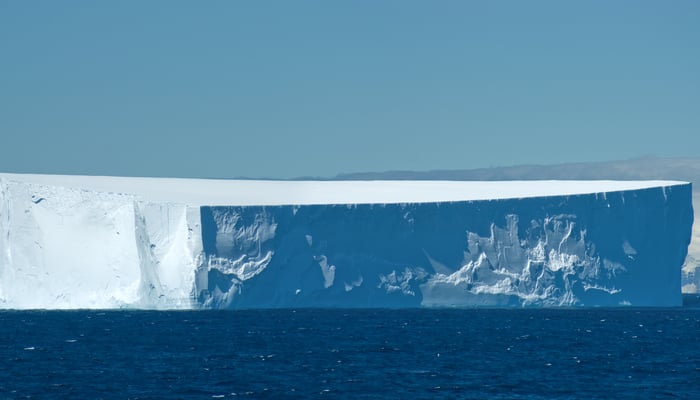Iceberg off the South Orkney Islands, Antarctica