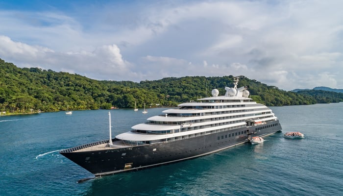 Scenic Eclipse in Roatan, Honduras