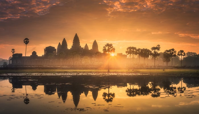 Sunrise at Angkor Wat, Cambodia