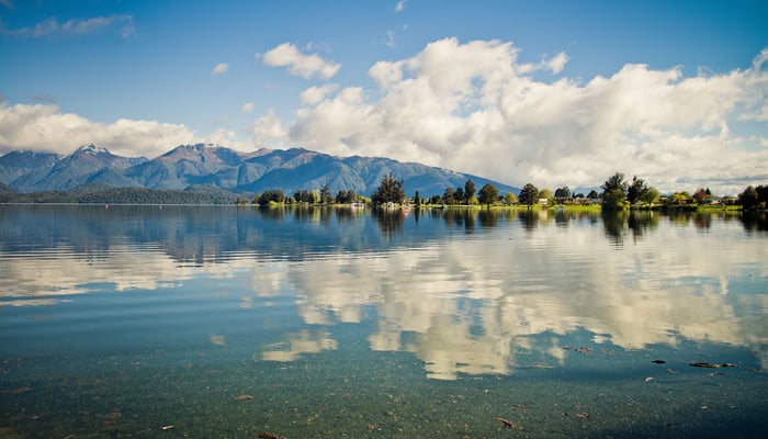 Lake Te Anau, Fiordland National Park, New Zealand
