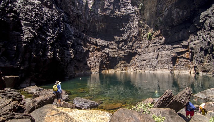Jim Jim Falls at Kakadu National Park, Australia