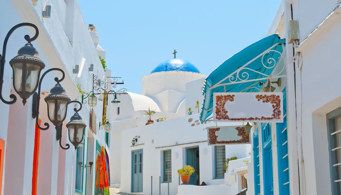Chora on Sifnos, Greece