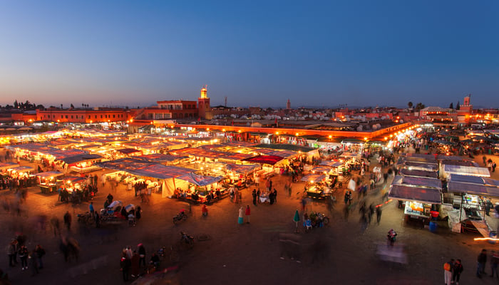 Jemaa el Fna square, Marrakech