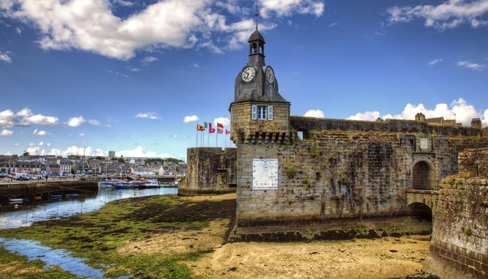 Ville Close in Concarneau, France