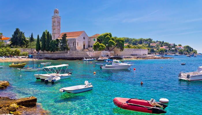 The island of Hvar, Croatia