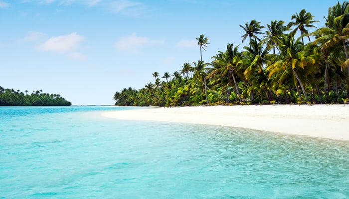 One Foot Island, Aitutaki lagoon, Cook Islands