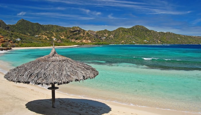 Beach on Union Island, St Vincent & The Grenadines