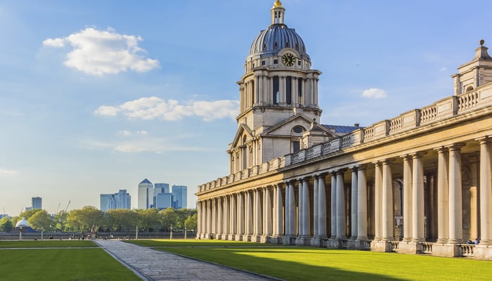 Royal Naval College in Greenwich, London