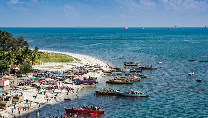 Beach in Dar Es Salaam, Tanzania