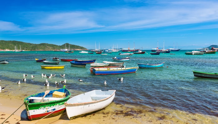 Beach in Búzios, Brazil