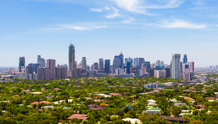 Manila skyline, Philippines