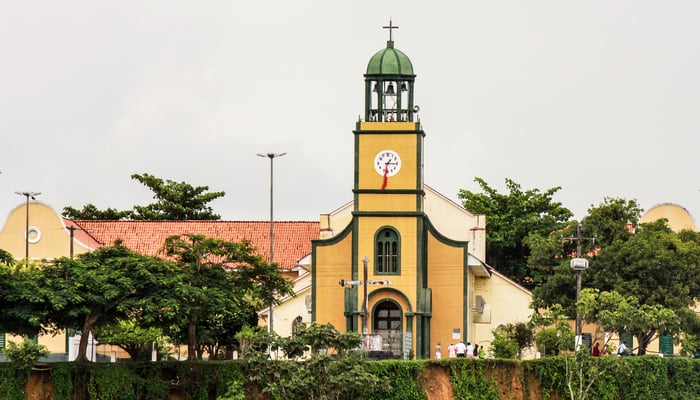 Church in Parintins, Brazil