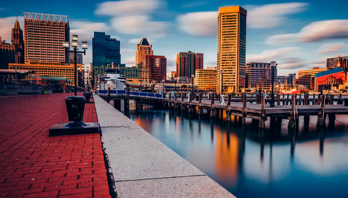 Baltimore waterfront