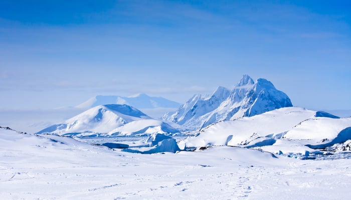 Mountains in Antarctica