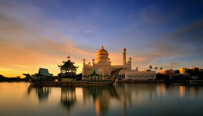 Mosque in Bandar Seri Begawan, Brunei