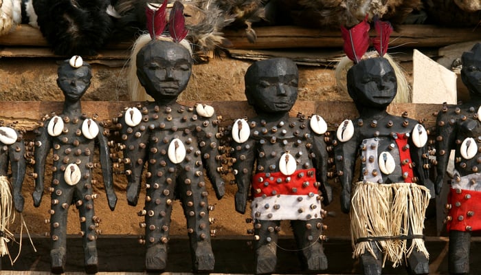 Akodessewa fetish market in Lomé, Togo