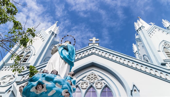 Cathedral of the Immaculate Conception in Puerto Princesa, Palawan