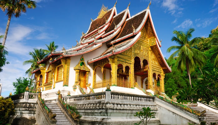 Royal Palace museum in Luang Prabang, Laos
