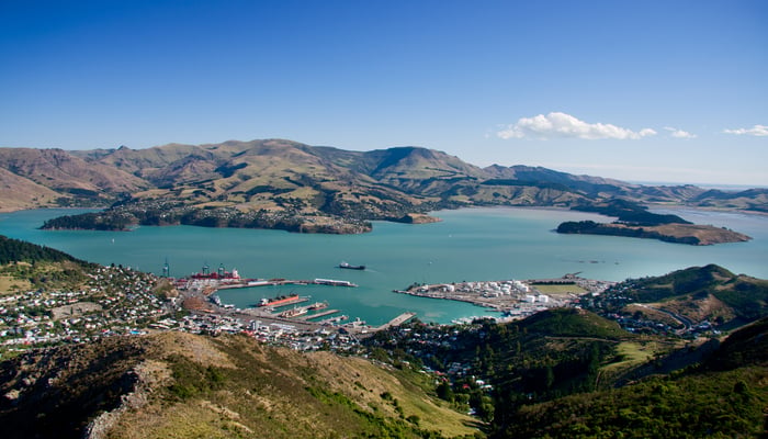 Lyttelton Harbour, New Zealand